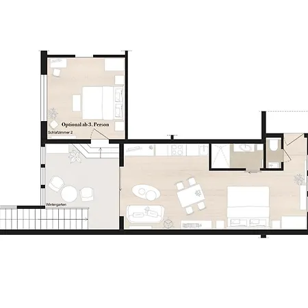 شقة Ferienapartment Am Gaulsbach Langenthal